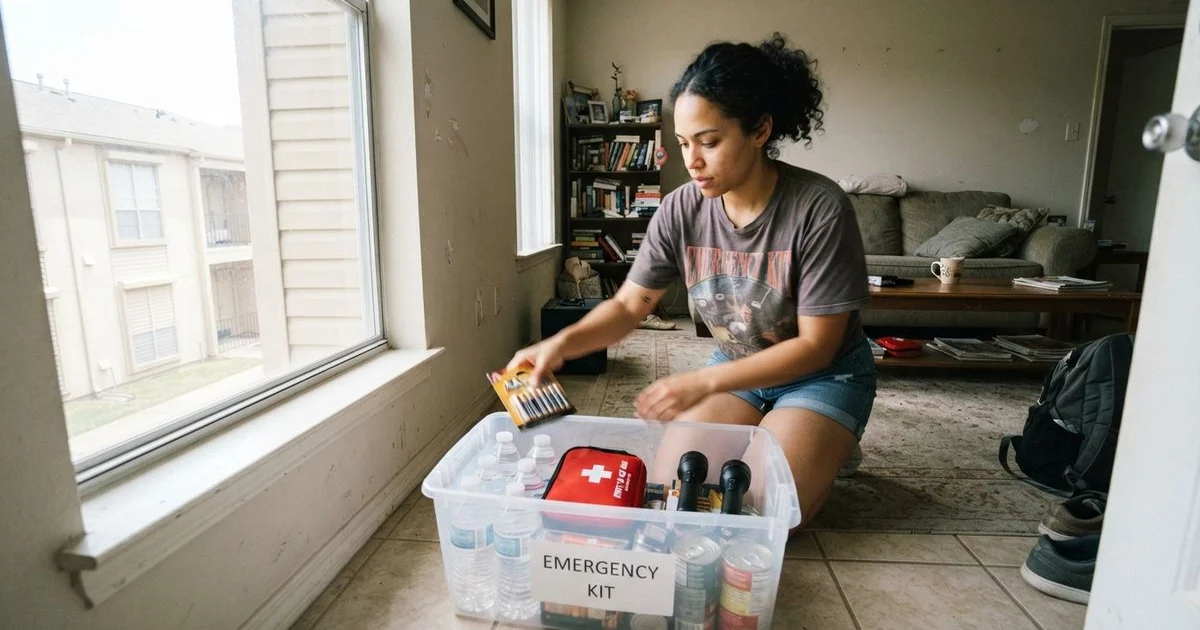 Hurricane and flood season prep for Houston apartment renters